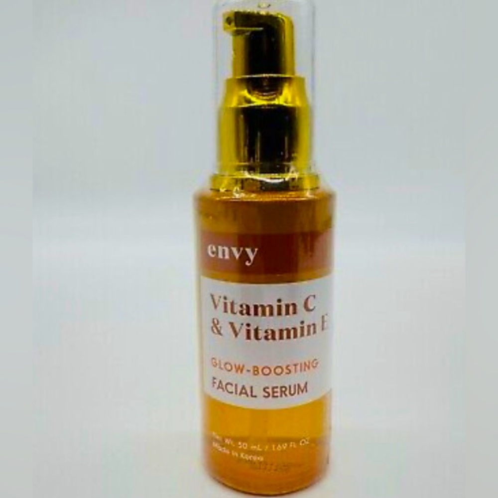 Envy Vitamin C & Vitamin E Glow-Boosting Facial Serum 50 ml/1.69 oz New Sealed